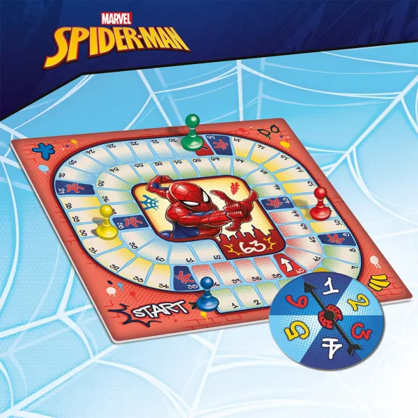 Družabna igra Spider-Man v nahrbtniku - Lisciani slika 2