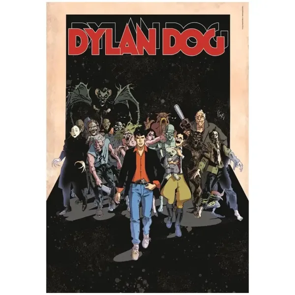 Dylen Dog stripovski HQC 1000-delna sestavljanka s posterjem - Clementoni slika 2
