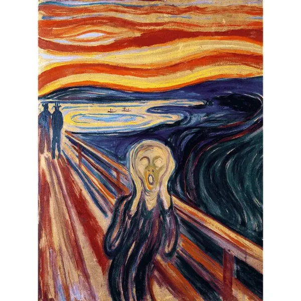 Edvard Munch: Krik 200-delni leseni puzzle - Trefl slika 2