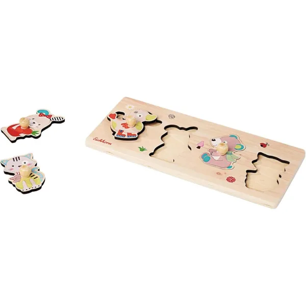 Eichhorn: Lesena sestavljanka "Prisrčni prijatelji" - Simba Toys slika 2