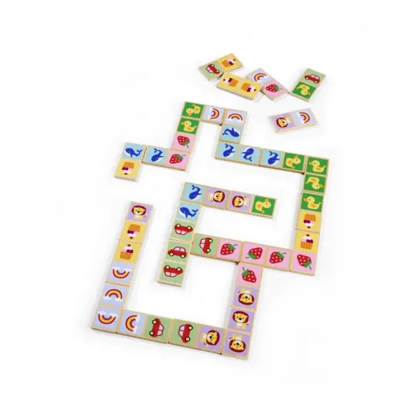Eichhorn: Leseni domine z barvnimi, otroškimi motivi - Simba Toys slika 2