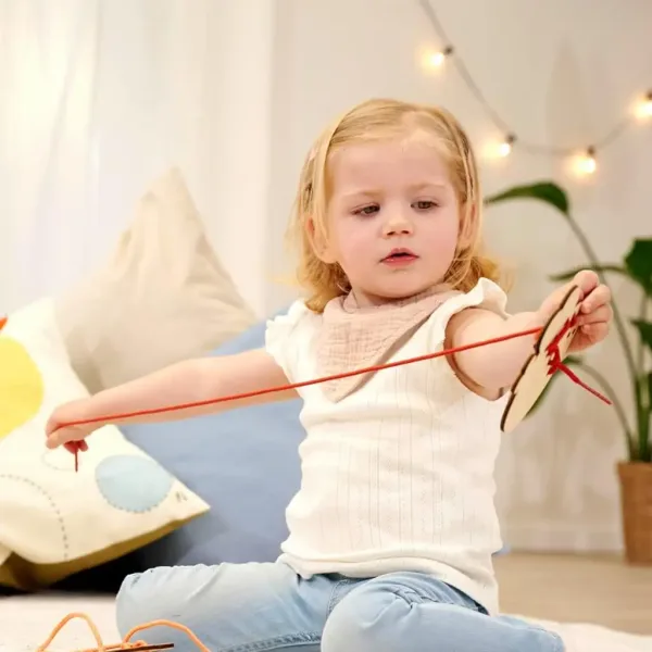 Eichhorn: Živalska lesena igra z vezalkami - Simba Toys slika 4