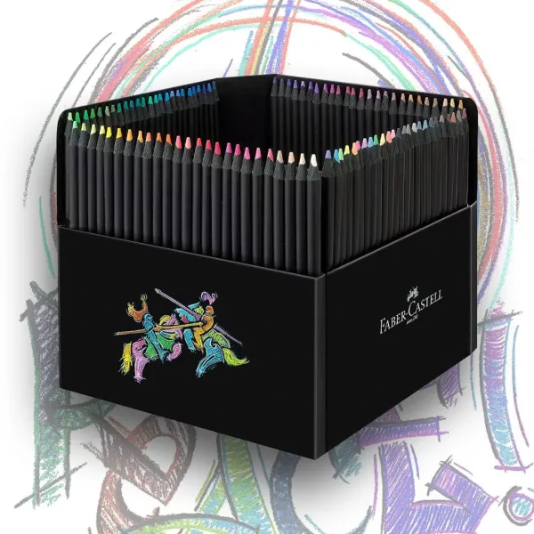 Faber-Castell: Black Edition barvni svinčniki, set 100 kosov slika 2