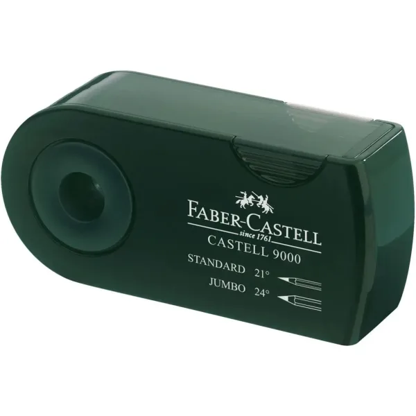 Faber-Castell: Castell 9000 zeleni dvojni šilček slika 2