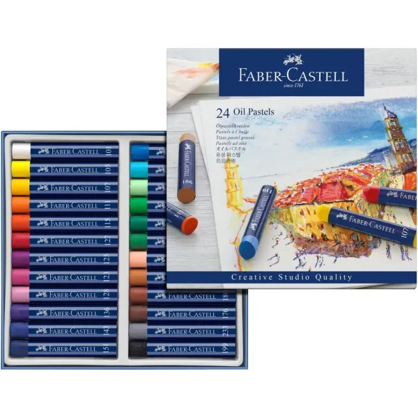 Faber-Castell: Oljne pasteli, set 24 kos slika 2