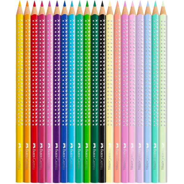 Faber-Castell: Sparkle Butterfly komplet 20 barvic v kovinski škatli slika 2