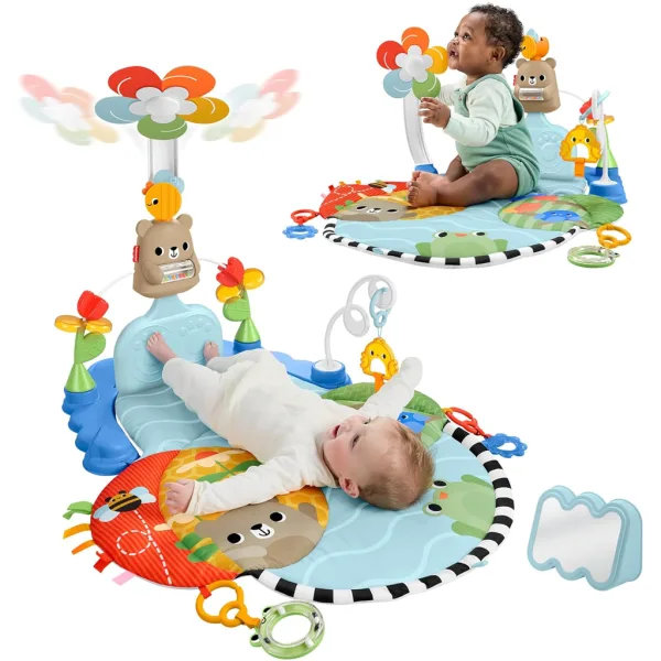 Fisher-Price: Interaktivna igralna preproga z medvedkom - Mattel slika 2