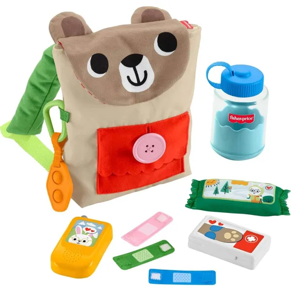 Fisher-Price: Nahrbtnik z medvedkom - Mattel slika 2