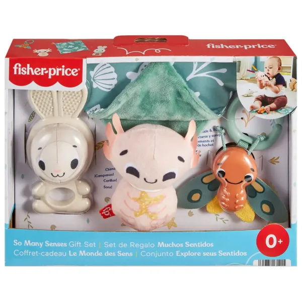 Fisher-Price: Sensimals Pozdrav čutenja 4-delni set igrač za dojenčke - Mattel slika 7