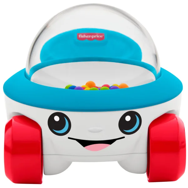 Fisher-Price: Tili-toli potiskljiv avtomobilček s skakajočimi barvnimi kroglicami - Mattel slika 2