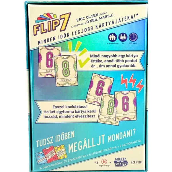 Flip 7 kartaška igra slika 2