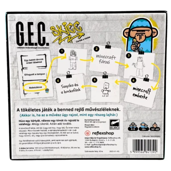 G.E.C. Skic družabna igra slika 3