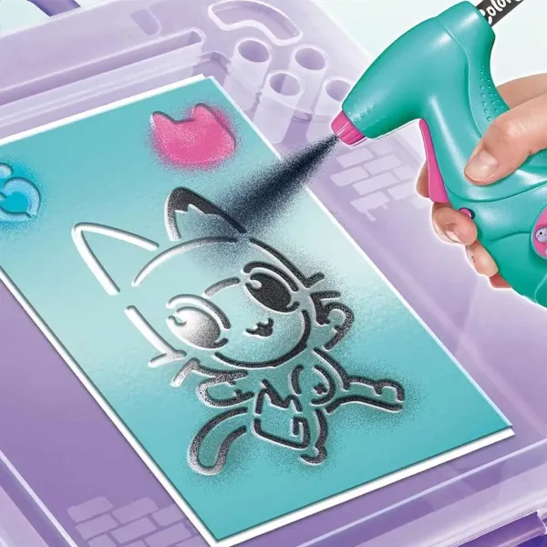 Gabi Punčka Hiša: Airbrush barvni set v torbici slika 7