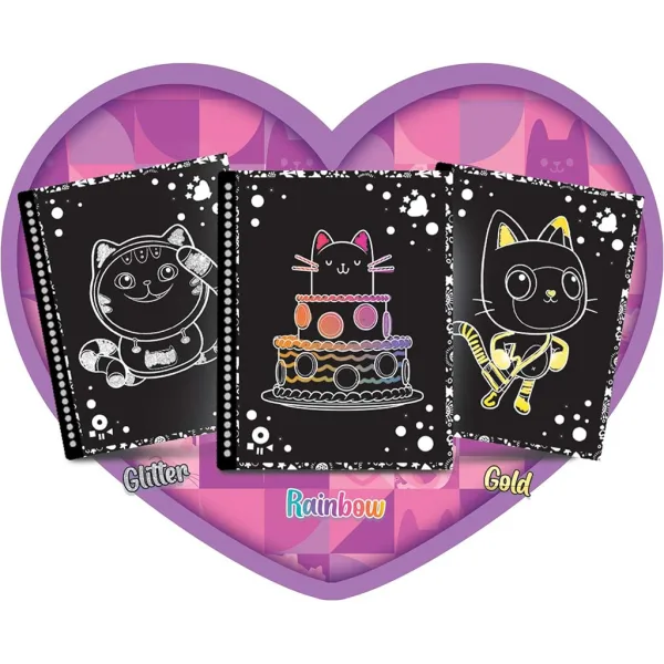Gabina hiška za dojenčke A-meow-zing ustvarjalni set za risanje 44 strani - Lisciani slika 3