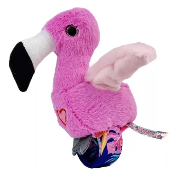 Happy Yappers interaktivni plišasti flamingo slika 2