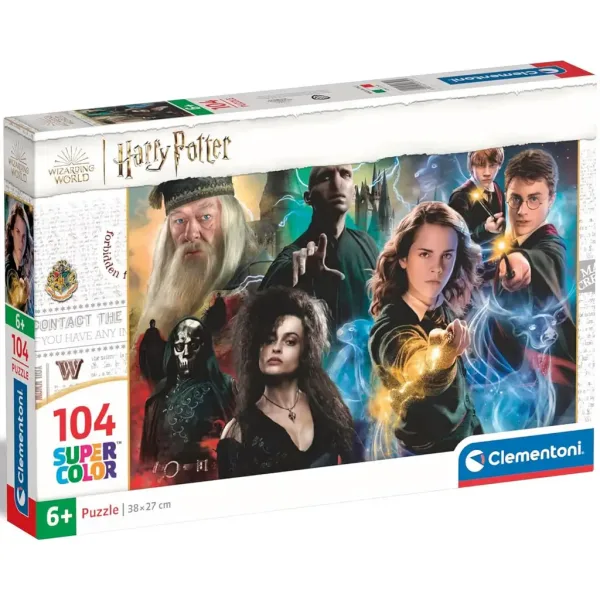Harry Potter čarobni spopad 104-delna supercolor sestavljanka - Clementoni slika 1