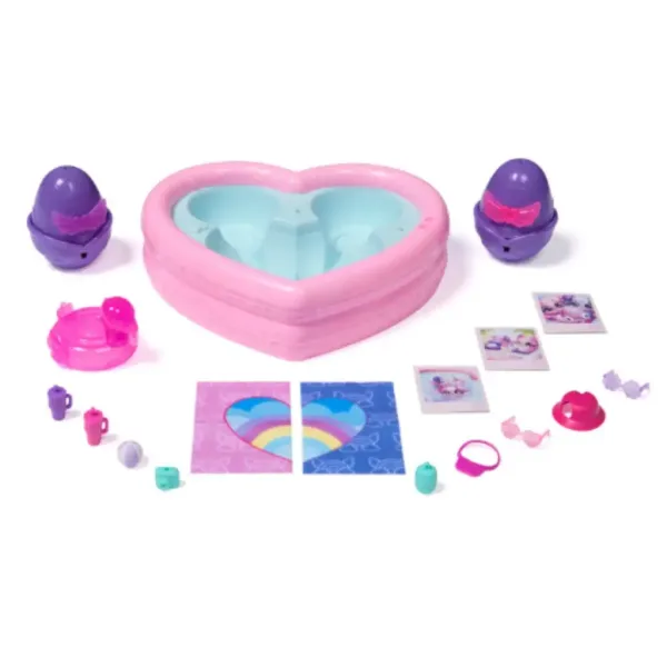 Hatchimals Alive!: Neon Mavrični Bazen Party igralni set - Spin Master slika 2