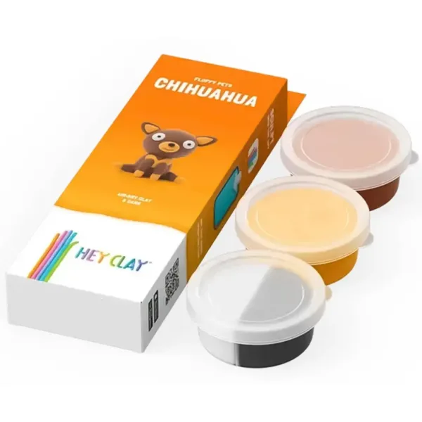Hej Clay: Mehka čivava figura iz plastelina set slika 2