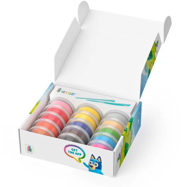 Hej Clay: Veliki komplet plastelina - Bluey slika 2