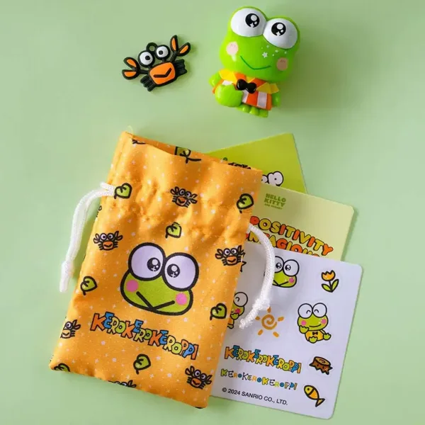 Hello Kitty: Keroppi figura v škatli z dodatki 6 cm slika 3