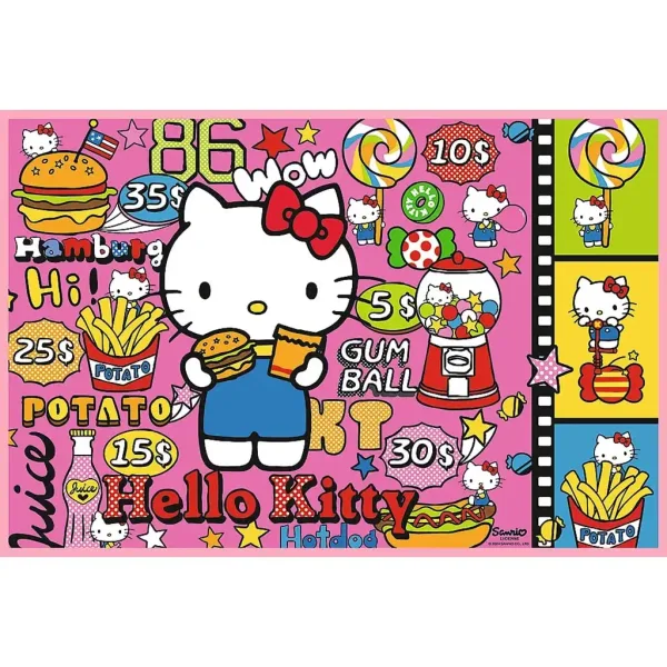 Hello Kitty in prijatelji 2x200-delna sestavljanka - Trefl slika 3