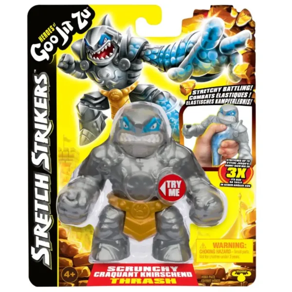 Heroes of Goo Jit Zu: Raztegljiva akcijska figura bojevnikov - Thrash slika 2