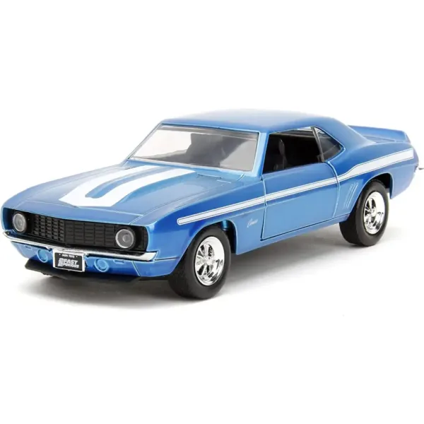 Hitri in drzni: 1969 Chevrolet Camaro in 1968 Dodge Charger Widebody 2-delni paket 1/32 merilo - Jada Toys slika 4