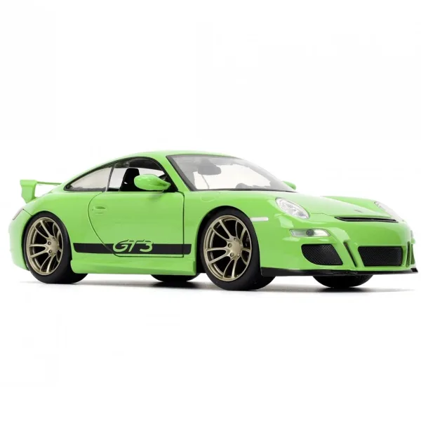 Hitri in drzni: 2007 Porsche 911 GT3 kovinski model avtomobila v merilu 1/24 - Jada Toys slika 2