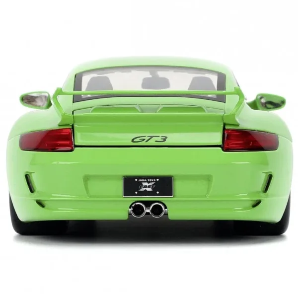 Hitri in drzni: 2007 Porsche 911 GT3 kovinski model avtomobila v merilu 1/24 - Jada Toys slika 4