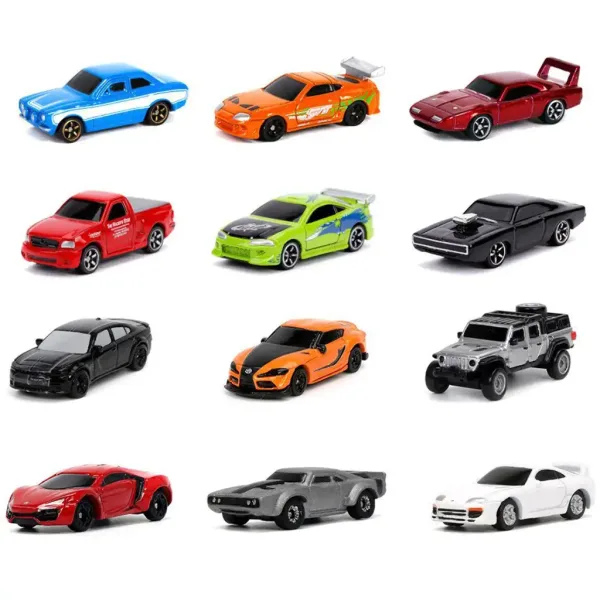 Hitri in drzni: Nano presenečenje avtomobili 1 kos - Simba Toys slika 2