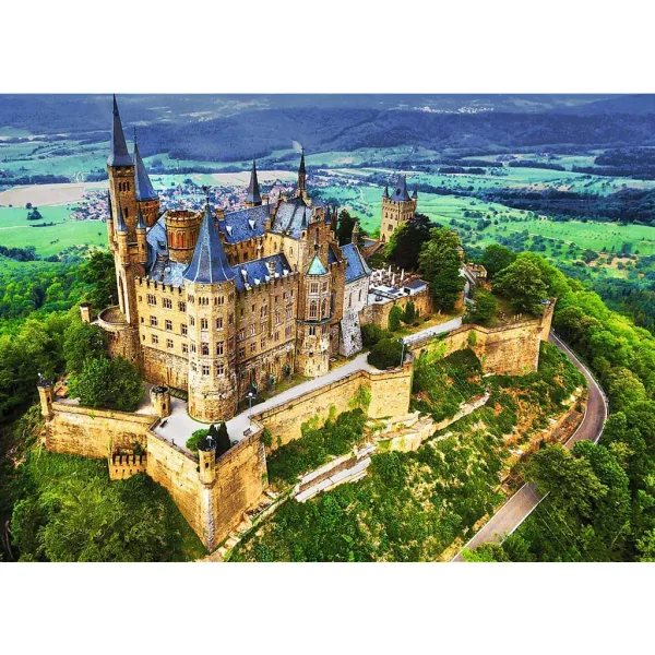 Hohenzollern grad, 1000-delni Premium plus quality puzzle - Trefl slika 2