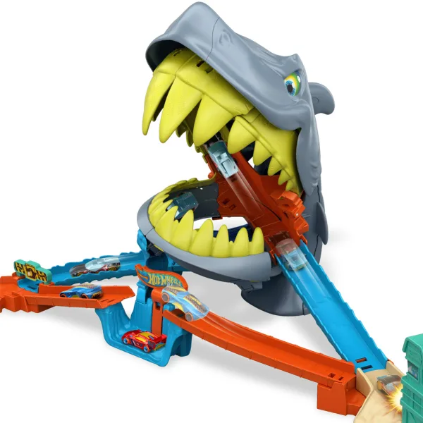 Hot Wheels: Komplet proge Napad morskega psa z majhnim avtomobilčkom - Mattel slika 2