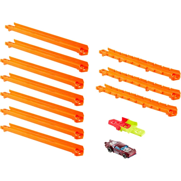 Hot Wheels Ustvarjalec steze: Set ravnih tirov - Mattel slika 2
