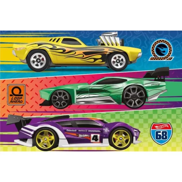 Hot Wheels dirka 60-delna sestavljanka - Trefl slika 2