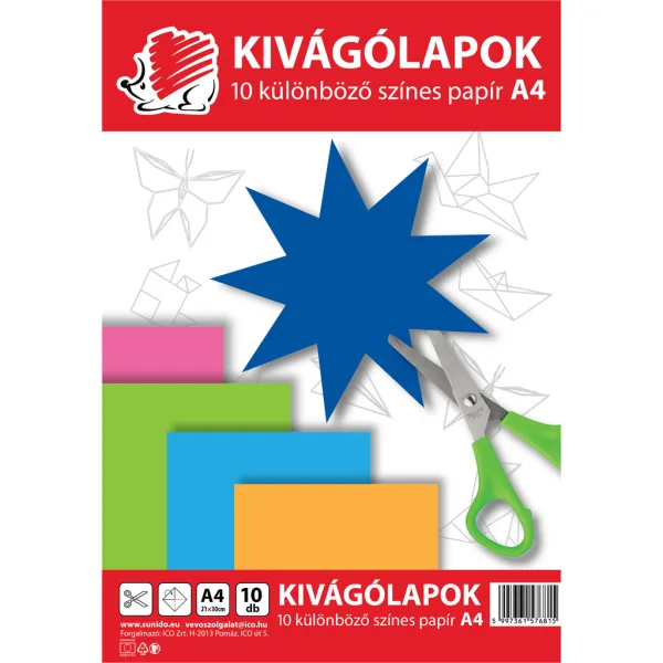 ICO: IZREZANKA JEŽEK, format A4, 10 listov slika 1