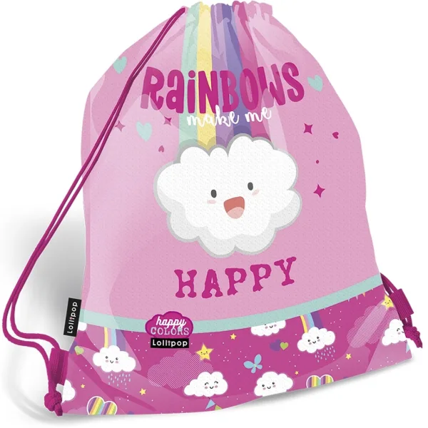 ICO: Lizzysuli Lollipop Rainbow telovadna torba, športna torba slika 1
