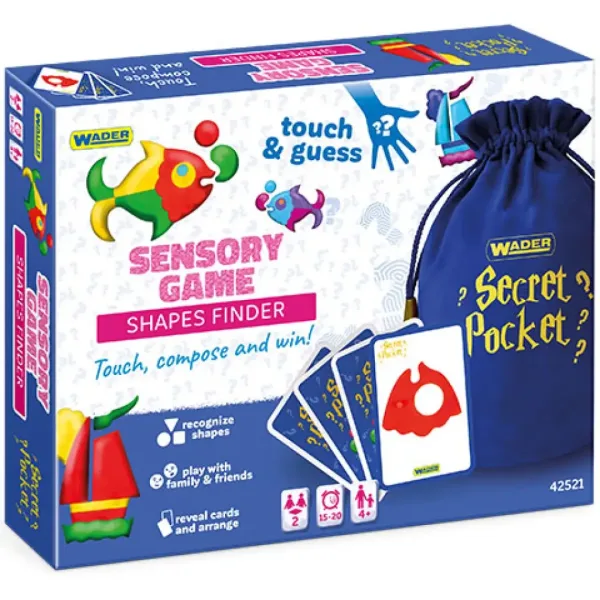 Igraj & Zabava: Secret Pocket - Družabna igra za iskanje oblik v skrivnem žepu slika 2