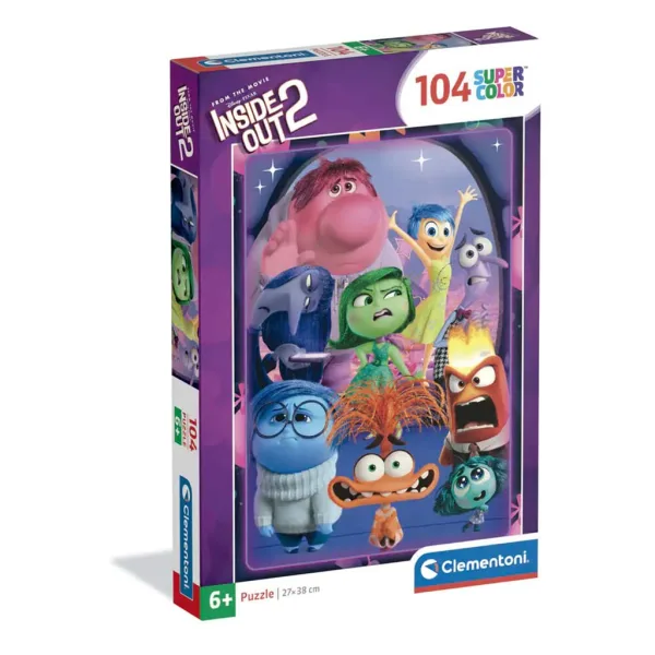 Inside Out 2 Čudni liki 104-delni supercolor sestavljanka - Clementoni slika 1