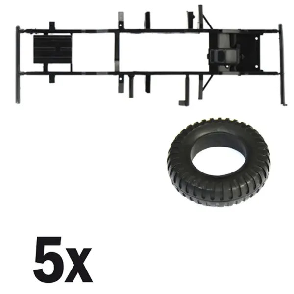 Italeri 1/24 Land Rover 109 LWB terensko vozilo maketa slika 5
