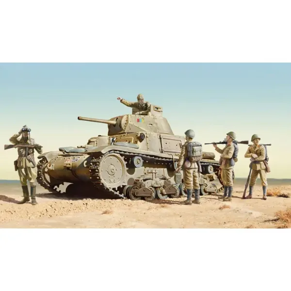 Italeri 1/35 Carro Armato M14/41 I Serie tank maketa slika 9