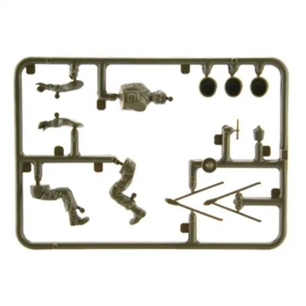 Italeri 1/35 Willys MB vojaški Jeep s prikolico model vozila slika 4