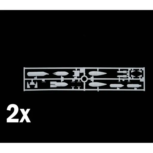 Italeri 1/48 Junkers Ju 87B Stuka letalski model slika 8