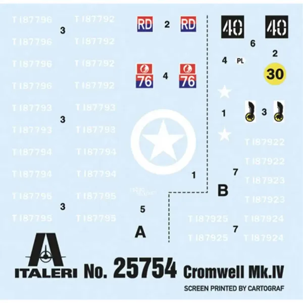 Italeri 1/56 Cromwell Mk. IV tank maketa slika 2