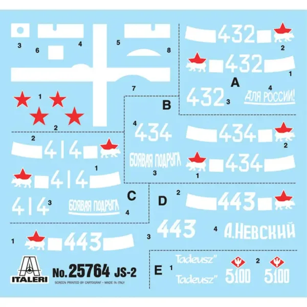 Italeri 1/56 JS2 Stalin tank maketa slika 2