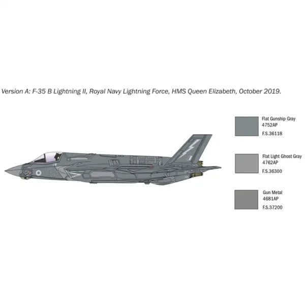 Italeri 1/72 F-35B Lightning II lovsko letalo maketa slika 3