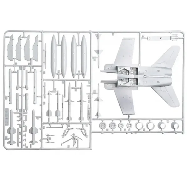 Italeri 1/72 F/A-18 Hornet lovski letalski model slika 3