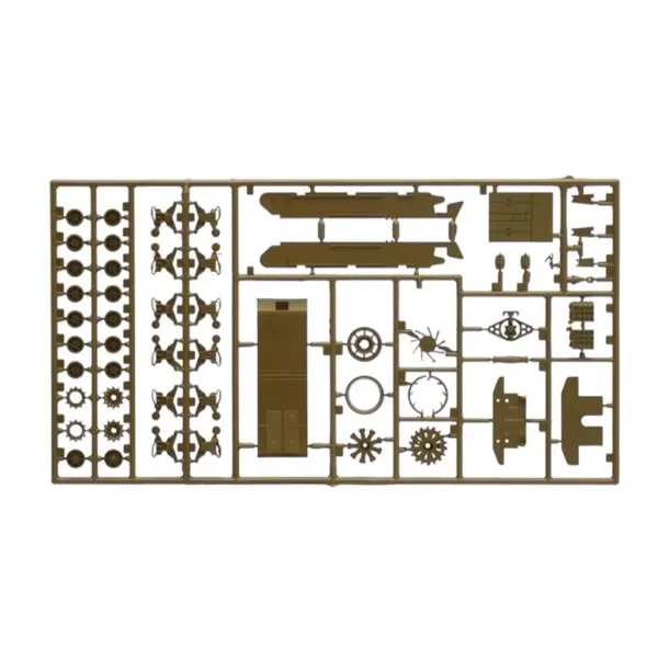 Italeri 1/72 M4A1 Sherman tank maketa slika 4