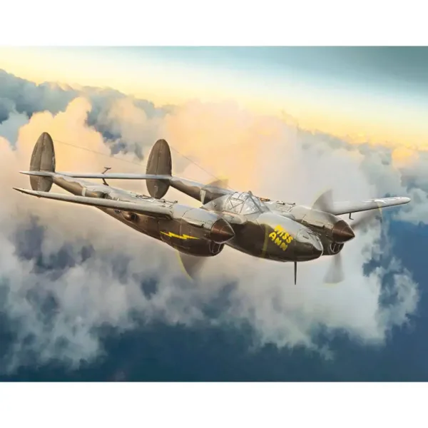 Italeri 1/72 P-38J Lightning maketa letala slika 9