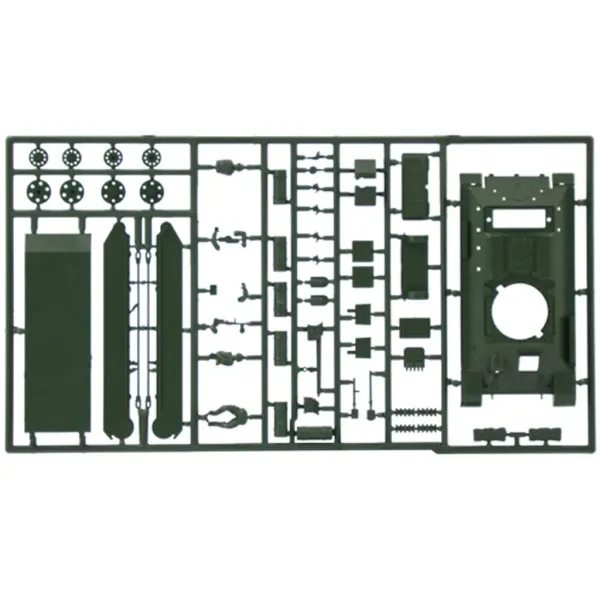 Italeri 1/72 T-34/76 Model 1943 tank maketa slika 8
