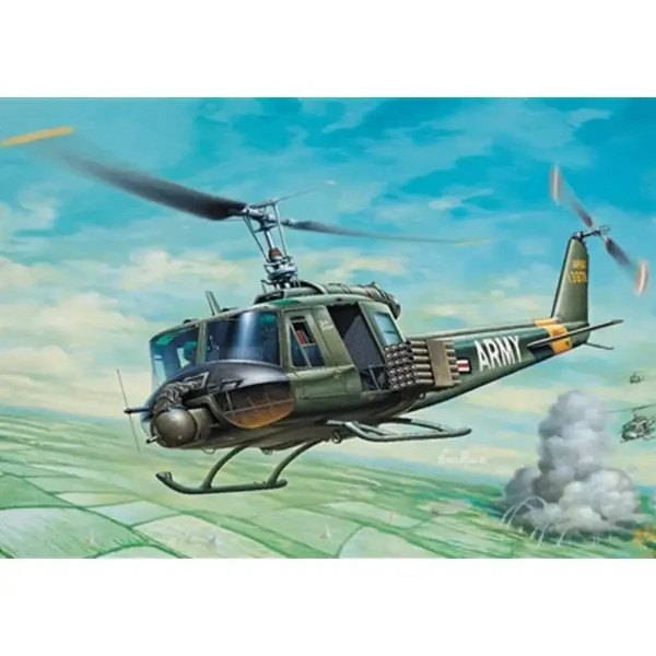 Italeri 1/72 UH-1B Huey helikopterski model slika 2